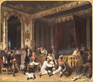 Occupation of a Castle by French Soldiers by Reinhard Sebastian Zimmermann